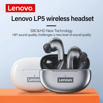 Lenovo LP5 TWS Bluetooth Earphone Earbuds