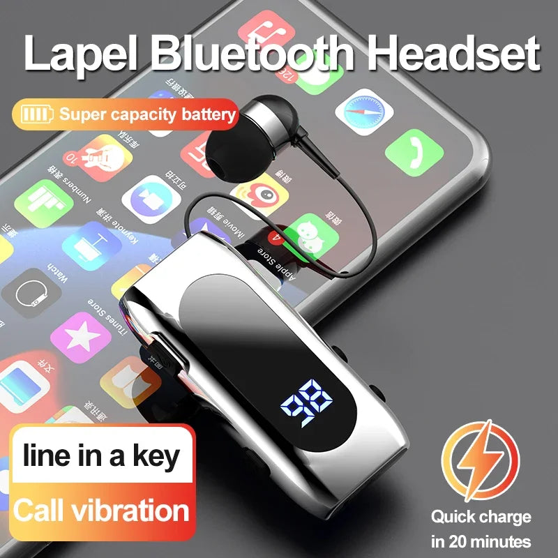 K55 Lavalier Business Bluetooth Earphones