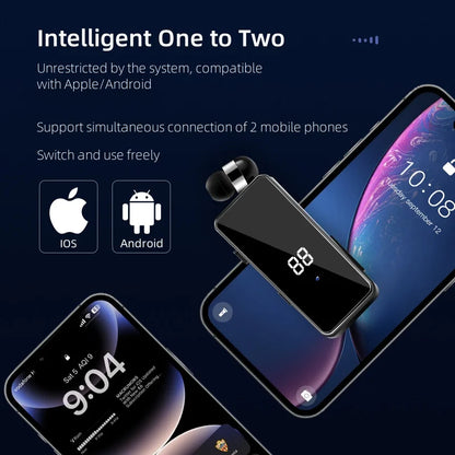 R11 PK K55 Wireless Bluetooth Earphones Collar style