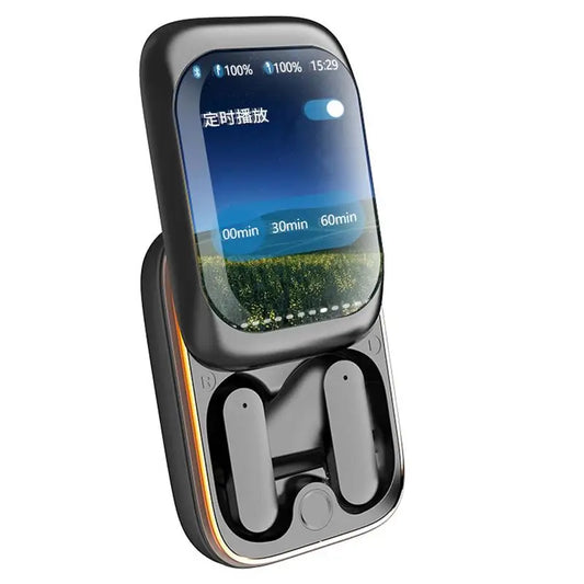 Smart Touch Screen Earbuds.