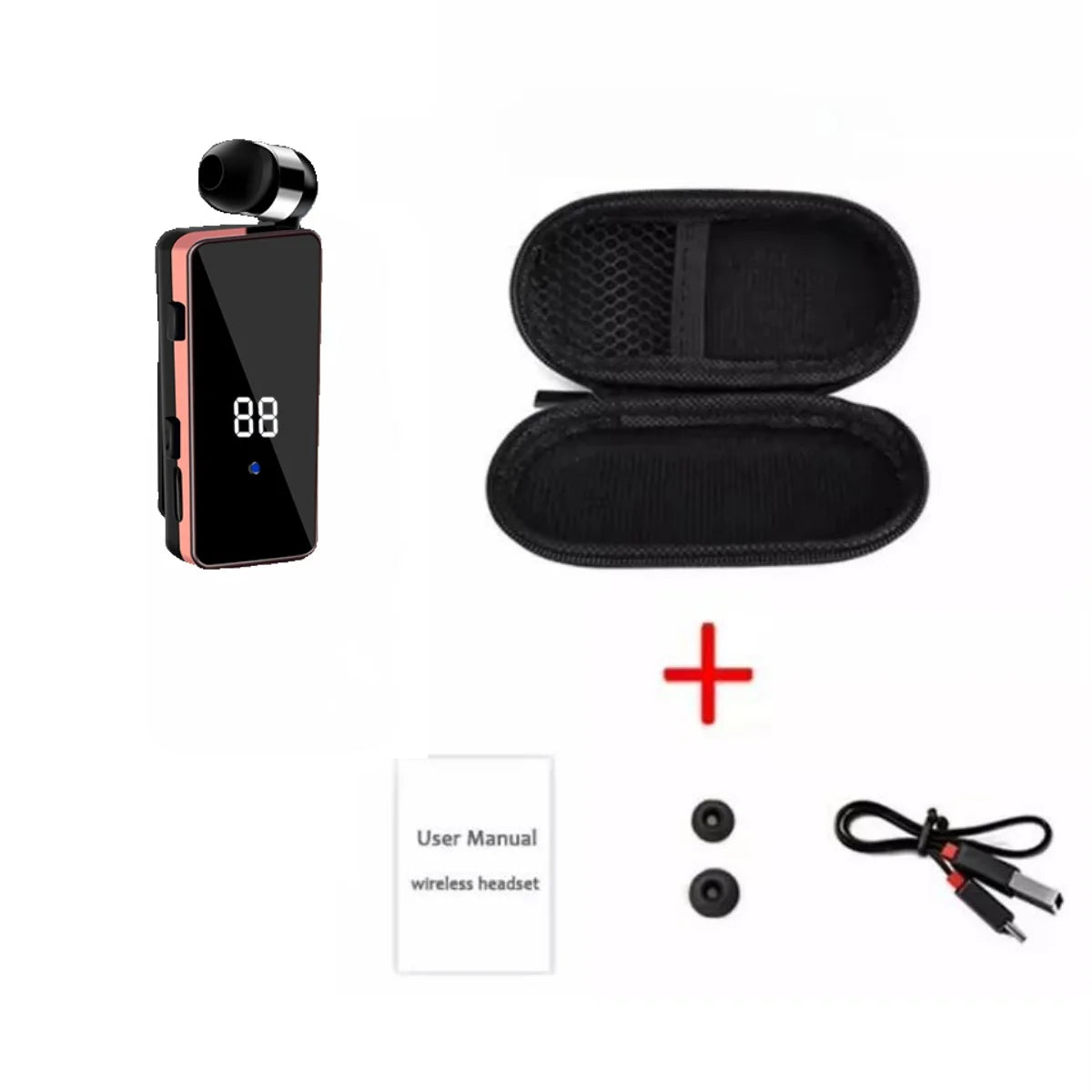 R11 PK K55 Wireless Bluetooth Earphones Collar style