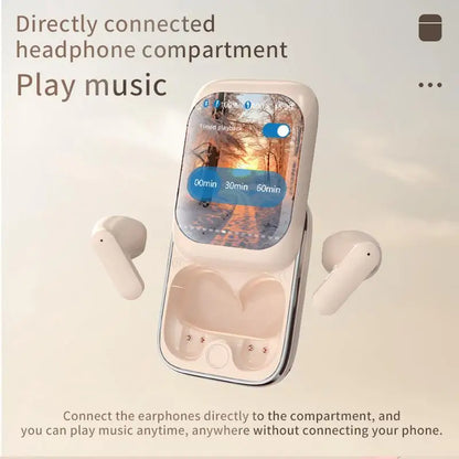 Smart Touch Screen Earbuds.