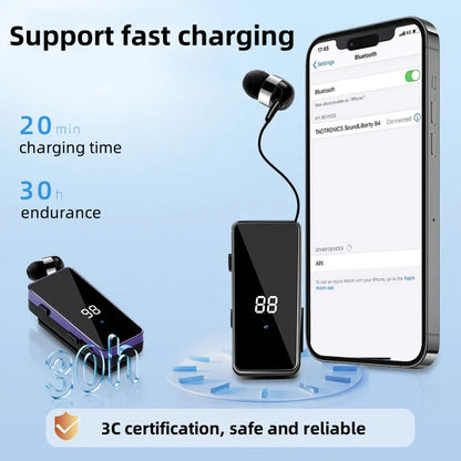 R11 PK K55 Wireless Bluetooth Earphones Collar style