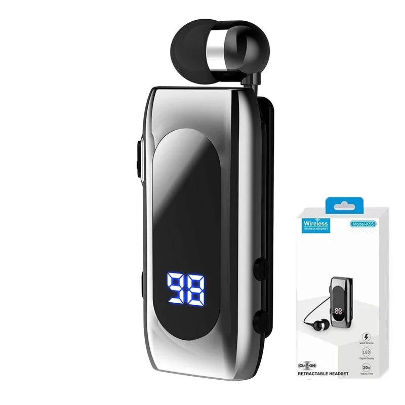 K55 Lavalier Business Bluetooth Earphones