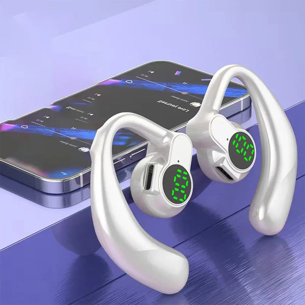 5.4 Bluetooth Earphones with Single Earhooks