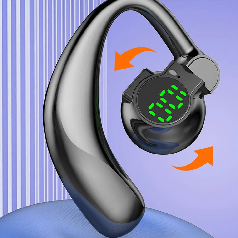 5.4 Bluetooth Earphones with Single Earhooks