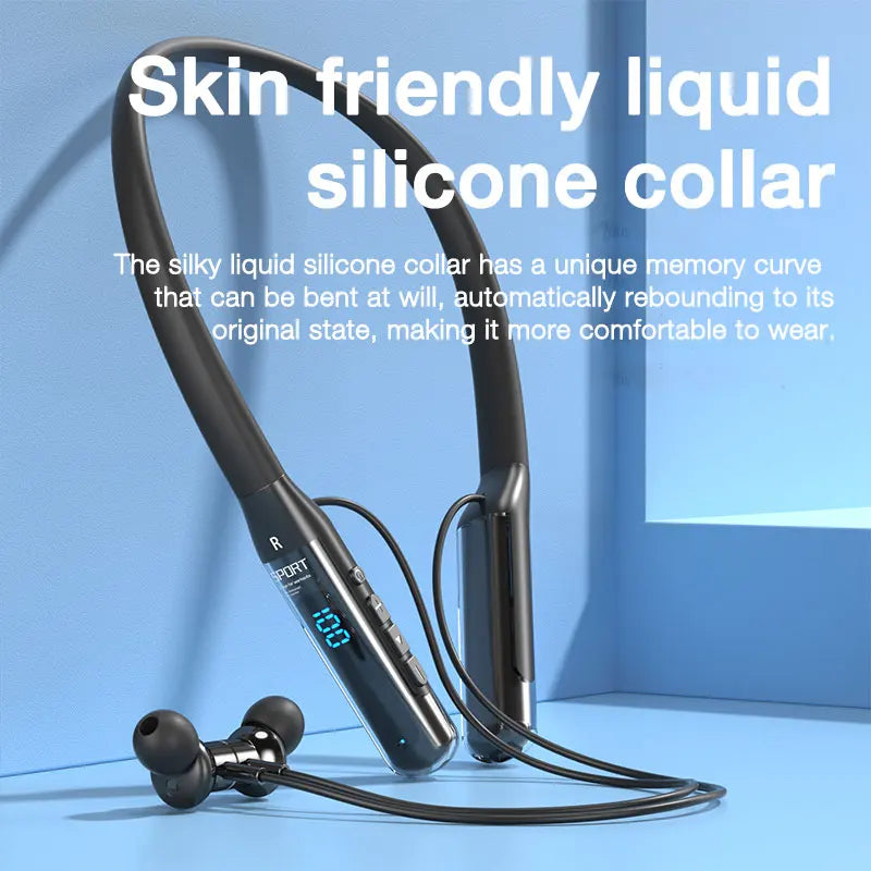 EARDECO 80 Hours Endurance Bluetooth Neckband Earphones