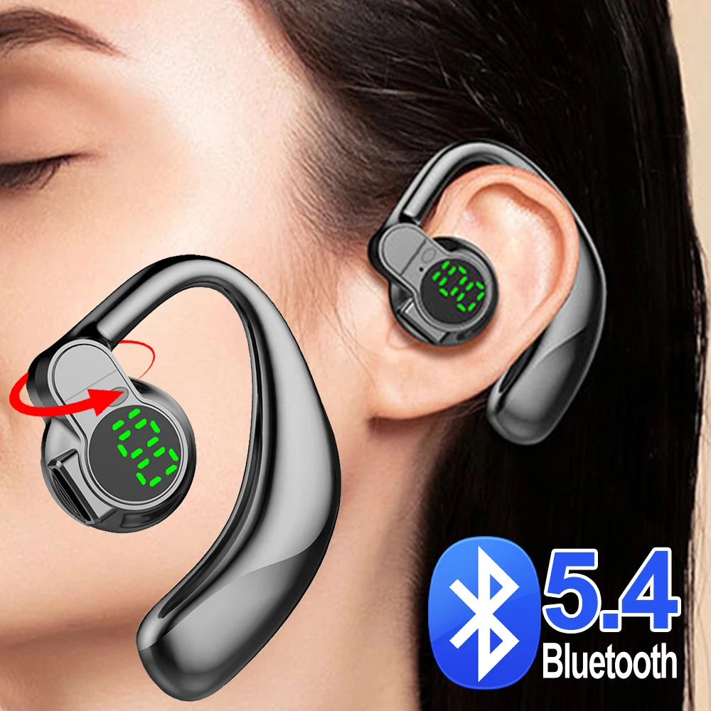 5.4 Bluetooth Earphones with Single Earhooks