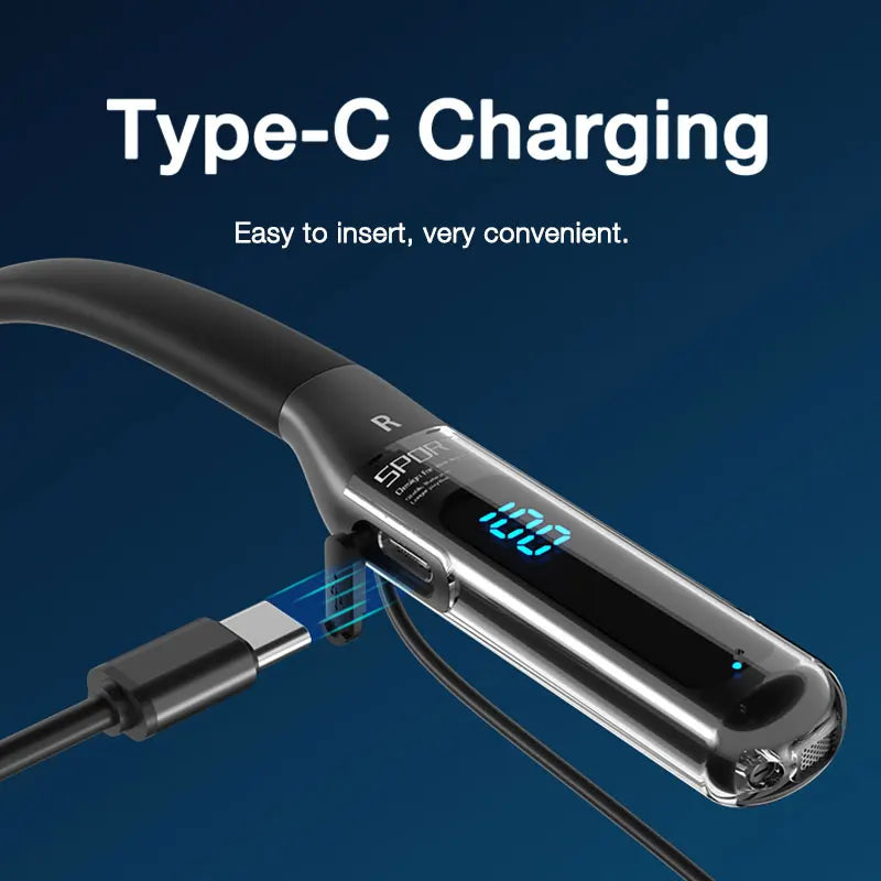 EARDECO 80 Hours Endurance Bluetooth Neckband Earphones