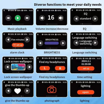 A10 Pro Touch Screen Headset