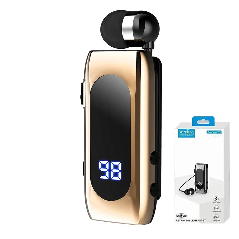 K55 Lavalier Business Bluetooth Earphones