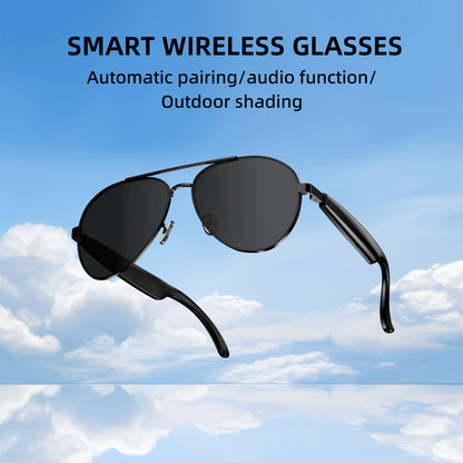 Smart Bluetooth Glasses With Built-In Microphone