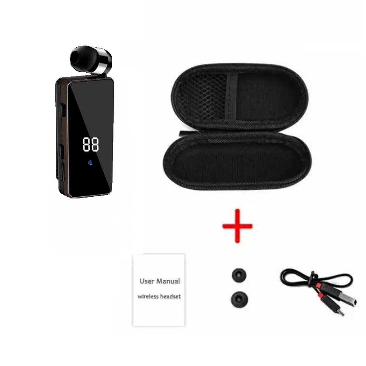 R11 PK K55 Wireless Bluetooth Earphones Collar style