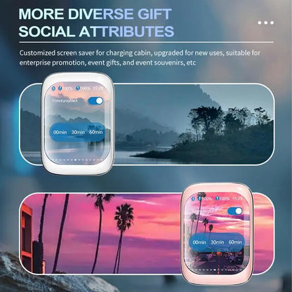 Smart Touch Screen Earbuds.