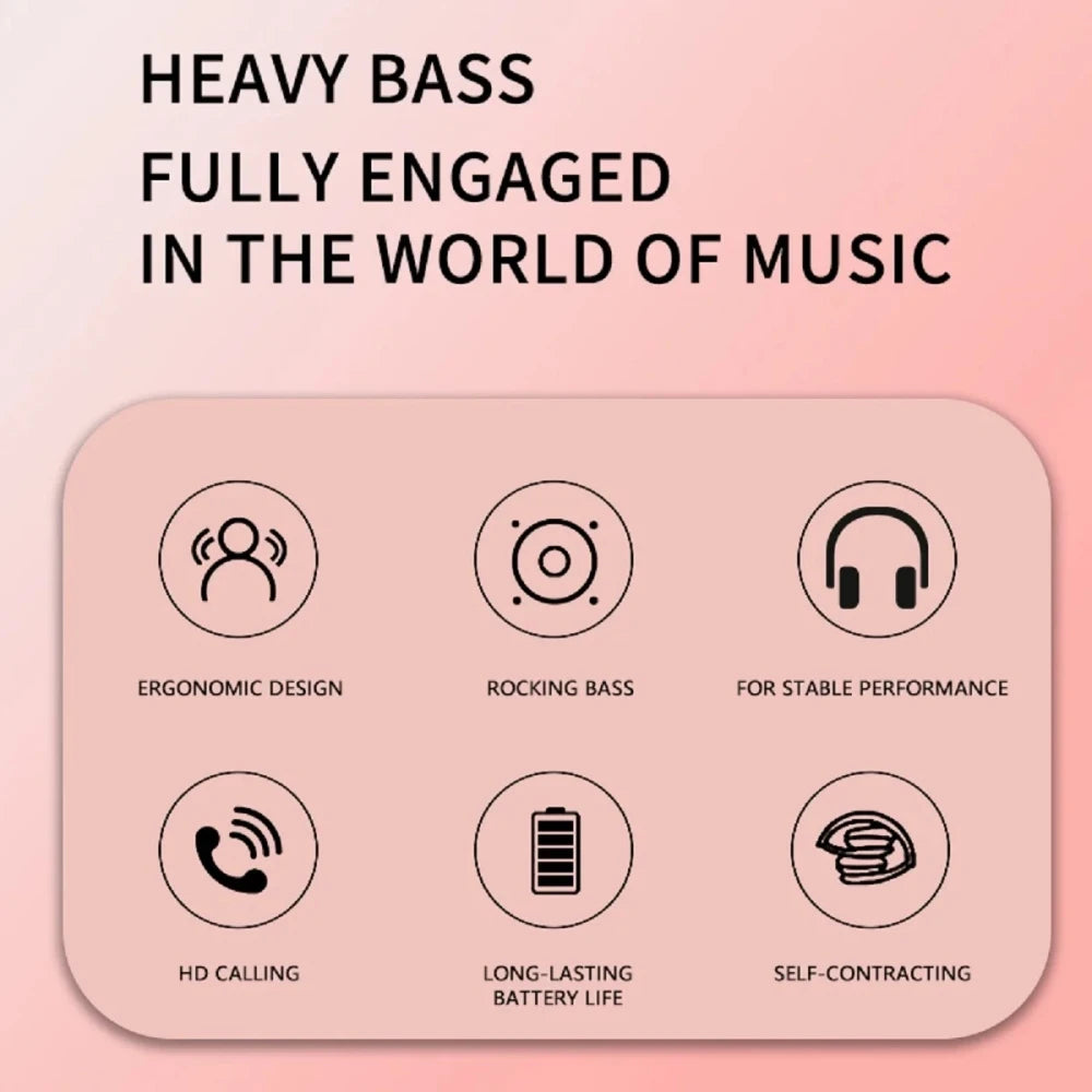 Headset- Long Life High Sound Quality 2024