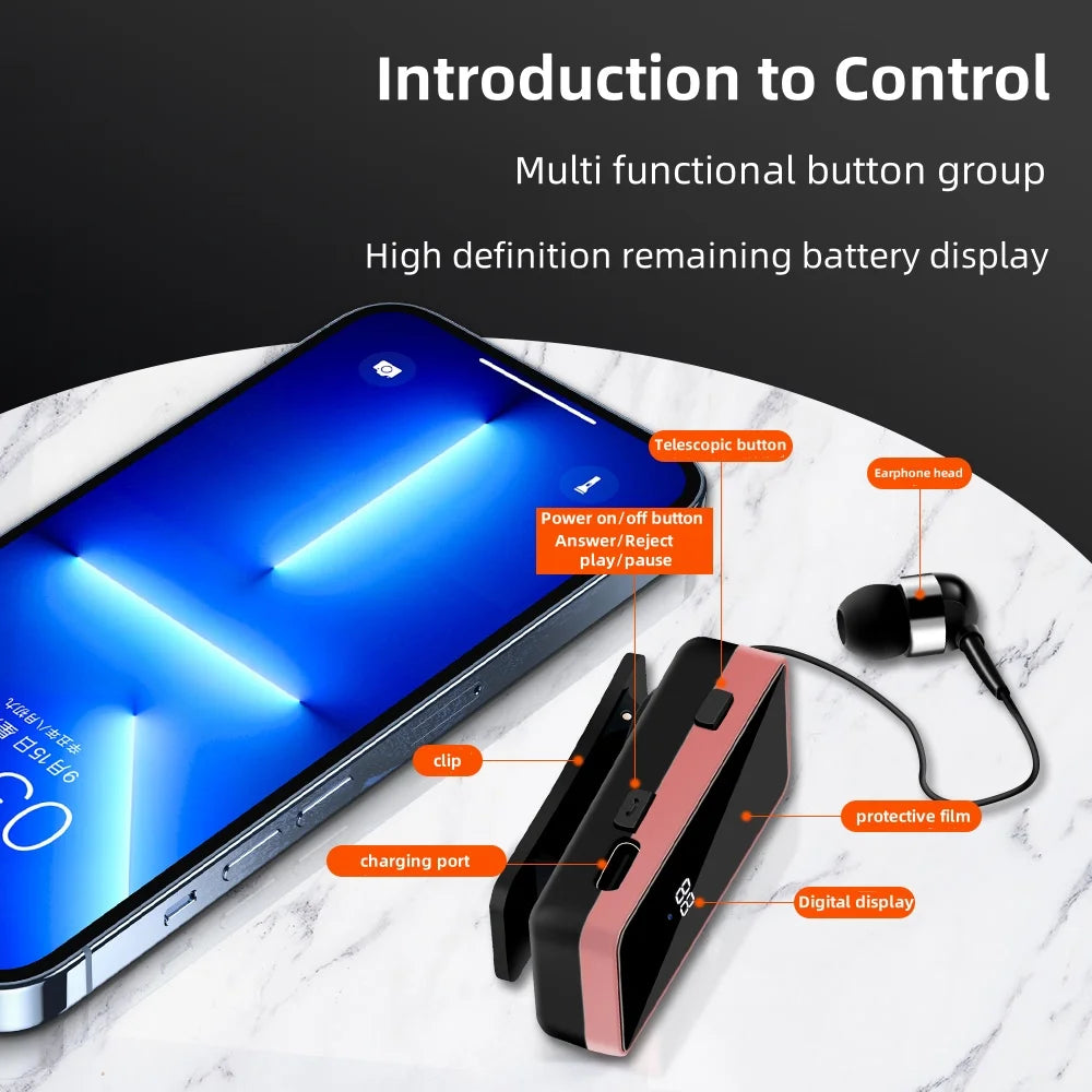 R11 PK K55 Wireless Bluetooth Earphones Collar style